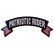 Patriotic Rider Patch